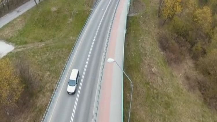 Utrudnienia na moście na Modrzewinę